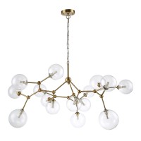 Люстра подвесная Crystal Lux MAXIMO SP15 BRONZE