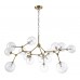 Люстра подвесная Crystal Lux MAXIMO SP15 BRONZE