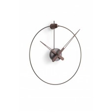 Часы Nomon Micro Anda Graphite, graphite/walnut, d=40/50 см MCANT