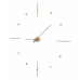 Часы Nomon Mixto Gold N 125, полированная латунь/орех, d=125cm. MIDNP