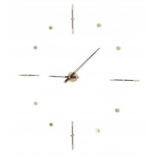 Часы Nomon Mixto Gold N 125, полированная латунь/венге, d=125cm. MIDWP