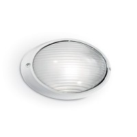 Светильник уличный настенно-потолочный Ideal lux Mike Ap1 Big Bianco 066882
