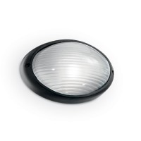 Светильник уличный настенно-потолочный Ideal lux Mike Ap1 Big Nero 061801