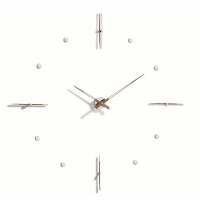Часы Nomon  MIXTO N 125 WALNUT/CHROME,  d=125см MINP