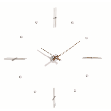 Часы Nomon  MIXTO N 125 WALNUT/CHROME,  d=125см MINP