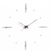 Часы Nomon  MIXTO N 155 WENGE/CHROME,  d=155см MIWG