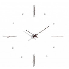 Часы Nomon  MIXTO N 155 WENGE/CHROME,  d=155см MIWG