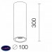 Накладной светильник LeDron MJ 1027GW WHITE 300mm