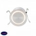 Светодиодный встраиваемый светильник LeDron MJ 4001 silver