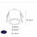 Светодиодный встраиваемый светильник LeDron MJ 4001 white
