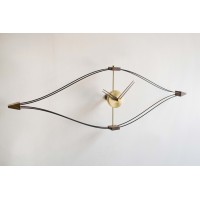 Часы Nomon Look mini, 104x33 cm, орех MLON000N