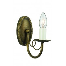 Бра Elstead Lighting MINSTER MN1 BLK/GLD