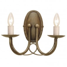 Бра Elstead Lighting MN2 BLK/GOLD MINSTER