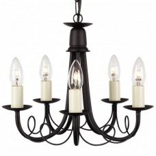 Люстра Elstead Lighting MN5 BLACK MINSTER