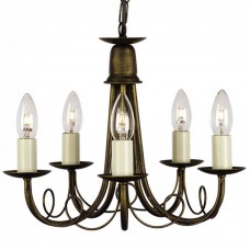 Люстра Elstead Lighting MN5 BLK/GOLD MINSTER