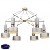 Подвесная люстра Maytoni Void MOD030PL-06GR Подвесная люстра Maytoni Void MOD030PL-06GR