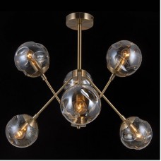 Люстра Natali Kovaltseva MOLECULE 81045-6C ANTIQUE BRASS