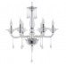 Люстра подвесная Crystal Lux MONICA SP6 CHROME/TRANSPARENT