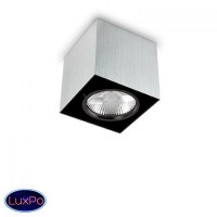Светильник накладной поворотный Ideal lux Mood Pl1 Big Square Alluminio 140957