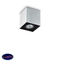Светильник накладной поворотный Ideal lux Mood Pl1 Small Square Alluminio 140926