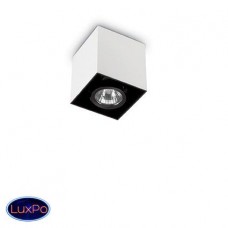 Светильник накладной поворотный Ideal lux Mood Pl1 Small Square Bianco 140902