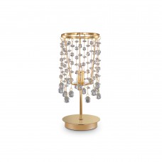 Лампа настольная хрустальная Ideal lux Moonlight Tl1 Oro 082806