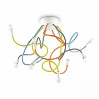 Люстра потолочная Ideal lux Multiflex MULTIFLEX PL8 COLOR 159010