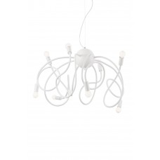 Люстра подвесная Ideal lux Multiflex Sp8 Bianco 141893