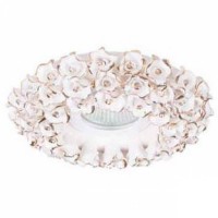 Светильник встраиваемый Donolux Fredol N1628-White+gold