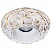 Светильник встраиваемый Donolux Kseto N1630-White+gold