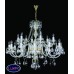Подвесная люстра хрустальная ArtGlass NANCY XVIII