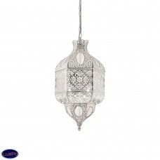 Светильник подвесной Ideal lux Nawa-1 Sp3 Argento 141923
