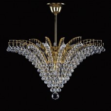 Светильник потолочный хрустальный ArtGlass NEDA II