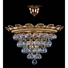 Светильник потолочный хрустальный ArtGlass NERIA