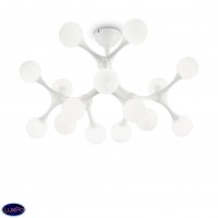 Люстра потолочная Ideal lux Nodino Pl15 Bianco 149608