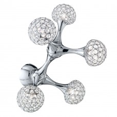 Люстра потолочная Ideal lux Nodi Crystal Pl5 098043