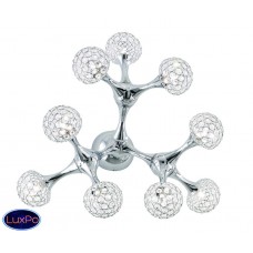 Люстра потолочная Ideal lux Nodi Crystal Pl9 093505