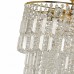 Люстра потолочная хрустальная каскадная Arti Lampadari Napoli E 1.5.38.501 G