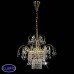 Подвесная люстра хрустальная ArtGlass ODETA