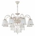 Люстра подвесная/потолочная Crystal Lux OFELIA SP-PL8 WHITE