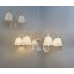 Люстра подвесная/потолочная Crystal Lux OFELIA SP-PL8 WHITE