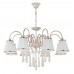 Люстра подвесная/потолочная Crystal Lux OFELIA SP-PL8 WHITE