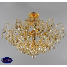 Люстра потолочная Elvan OL13005-9C GD E27x9 (код 9373)