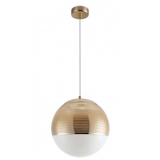 Светильник подвесной Crystal Lux OPTIMA SP1 GOLD D300 Светильник подвесной Crystal Lux OPTIMA SP1 GOLD D300