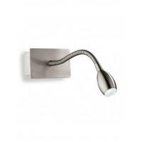Бра светодиодное Ideal lux Orson Ap1 Nickel 031453