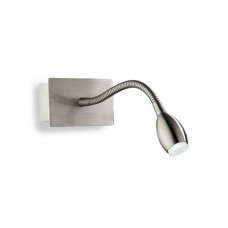 Бра светодиодное Ideal lux Orson Ap1 Nickel 031453