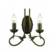 Бра Elstead Lighting OLIVIA OV2 BLK/GLD