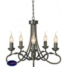 Люстра подвесная/потолочная Elstead Lighting OLIVIA OV5 BLK/GLD