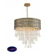 Люстра подвесная Lucia Tucci Perso PERSO 4931.6 GOLD&BLACK