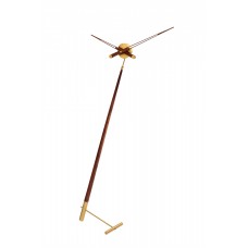 Часы Nomon Pisa Gold N, латунь/дерево "орех", d=73 см, h=150cm PIDN